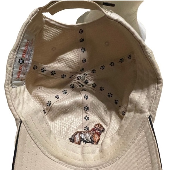 Your Breed Cap w/Embroidered Chesapeake Retriever on Front/Side Zippered Pocket - Picture 11 of 12
